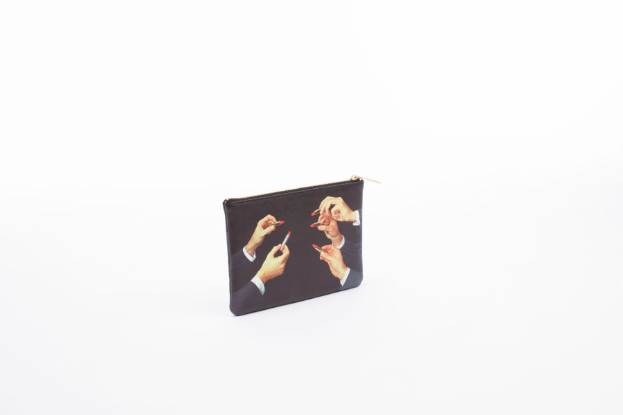 POCHETTE - LIPSTICKS BLACK