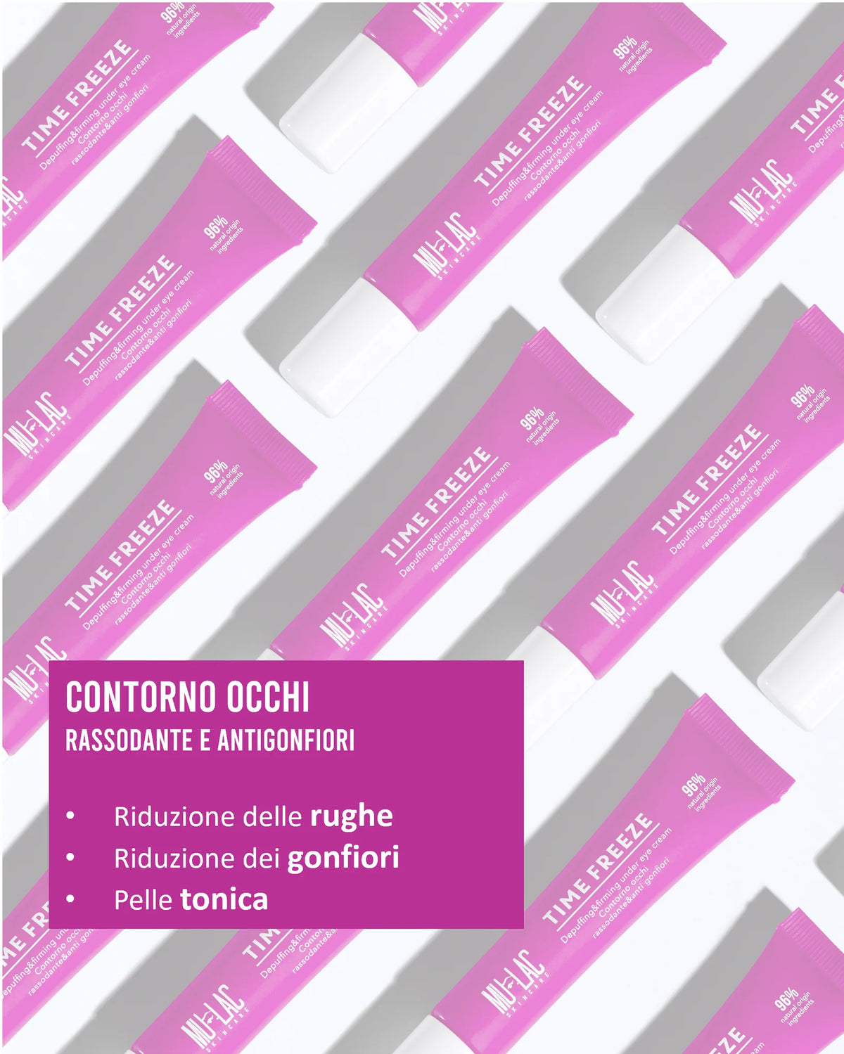 TIME FREEZE - CONTORNO OCCHI RASSODANTE E ANTIGONFIORI