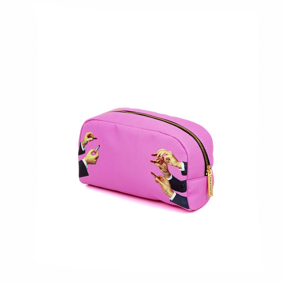 BEAUTY CASE - LIPSTICKS PINK