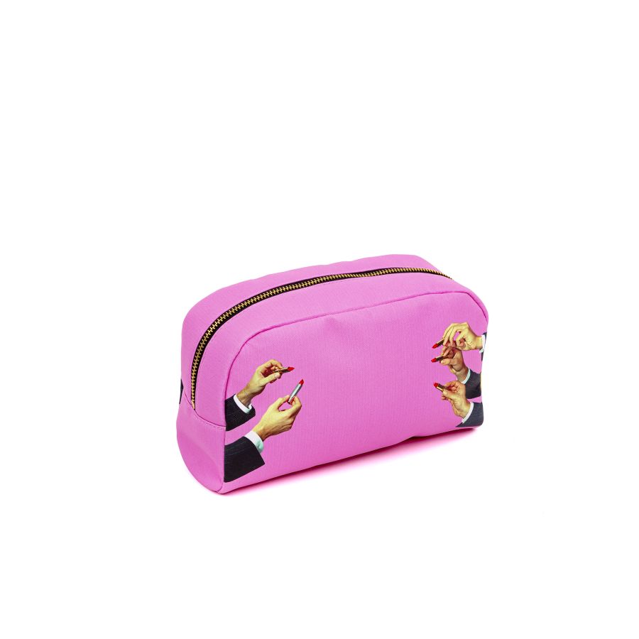 BEAUTY CASE - LIPSTICKS PINK