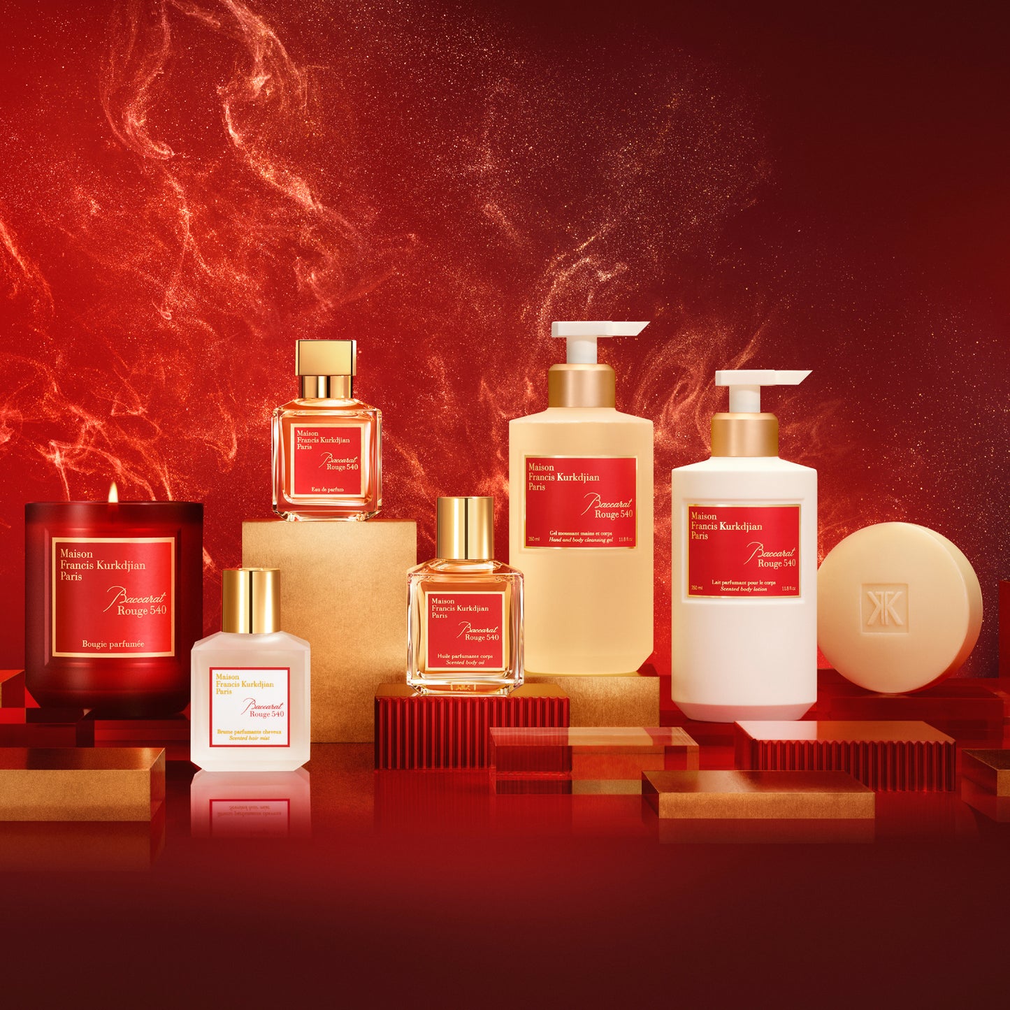 BACCARAT ROUGE 540 cleansing gel