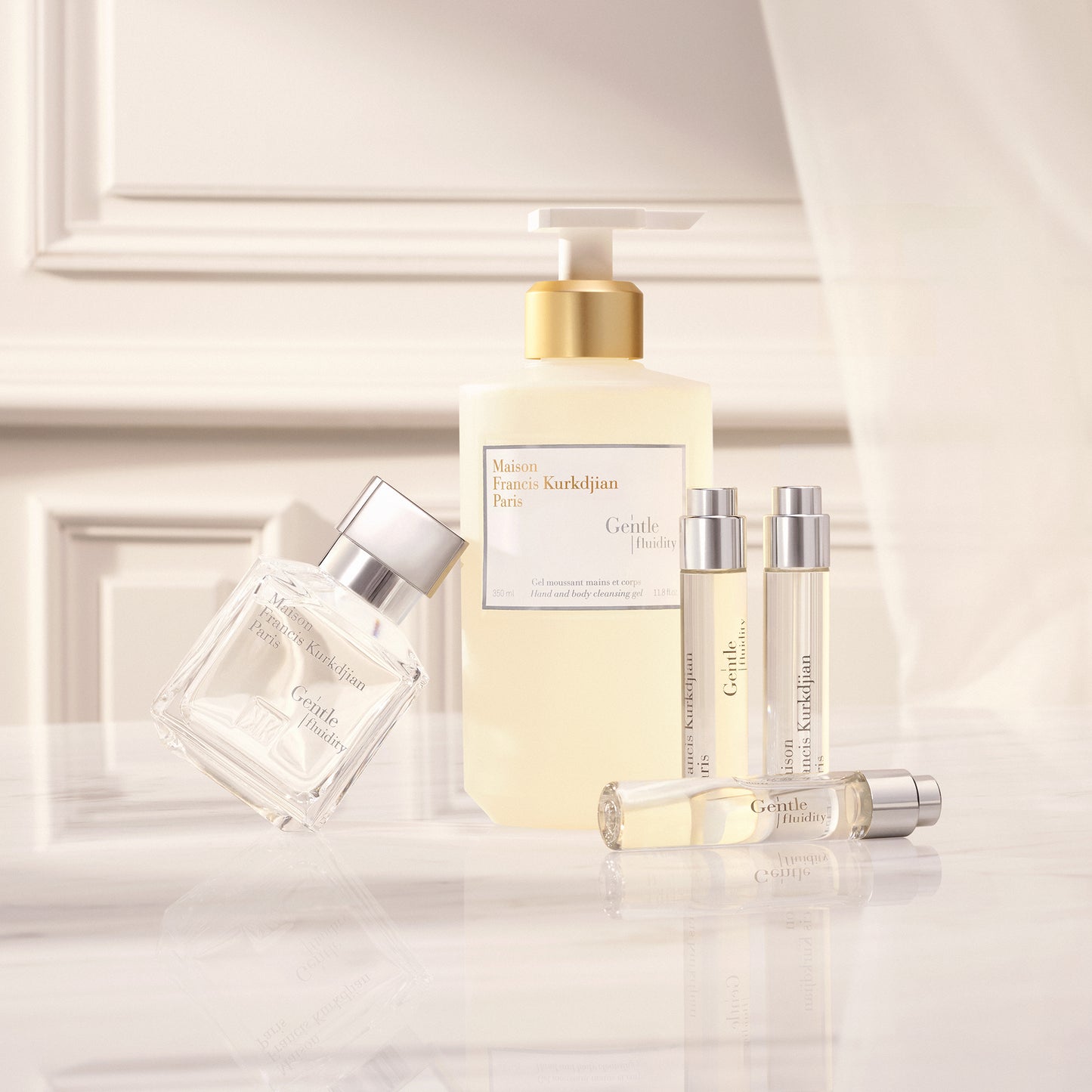GENTLE FLUIDITY SILVER - Gel detergente per mani & corpo