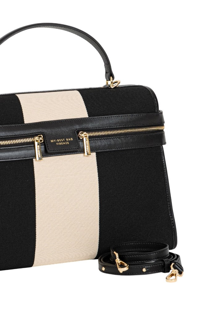 MY BEST BAG BAZAAR STRIPE| M