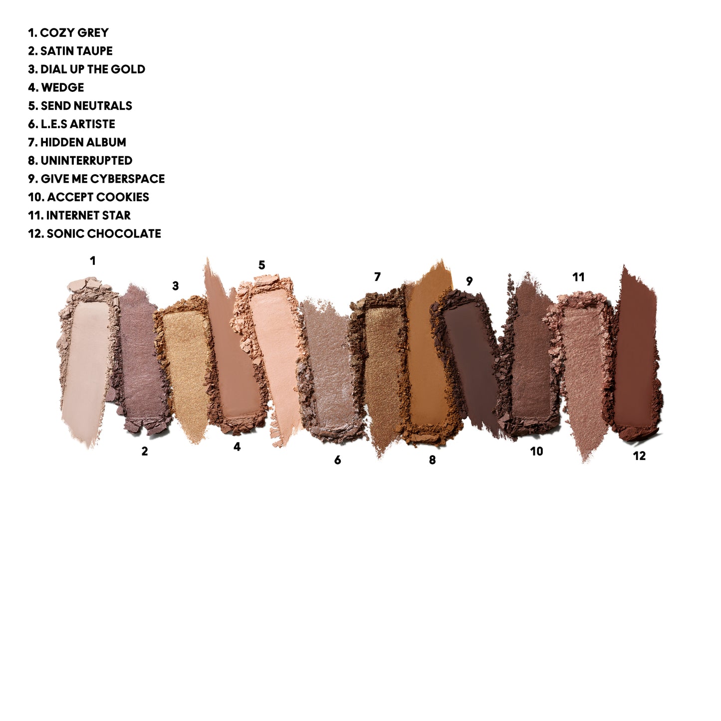 MAC | CONNECT COLOUR X12 - UNFILTERED NUDES
