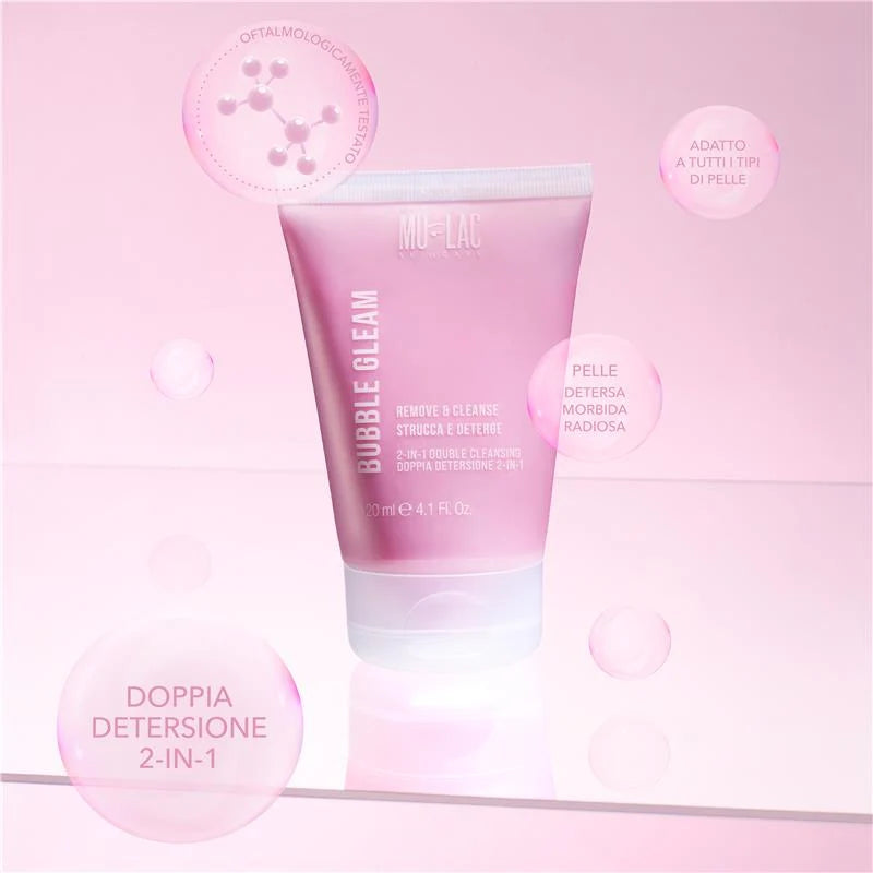 BUBBLEGAM - DETERGENTE VISO DOPPIA DETERSIONE 2in1