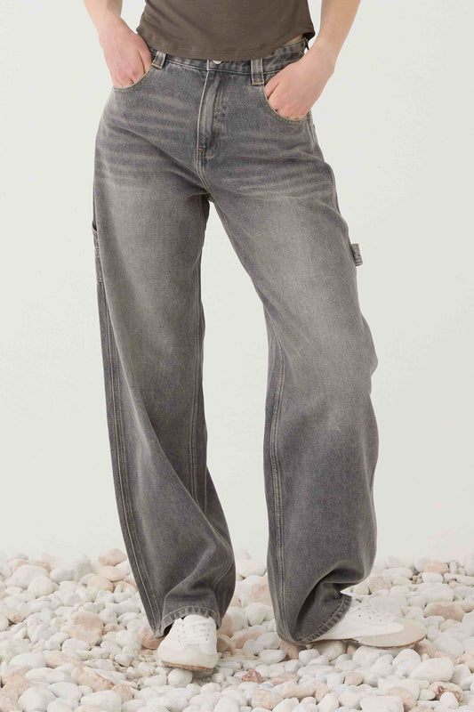 JEANS WIDE LEG