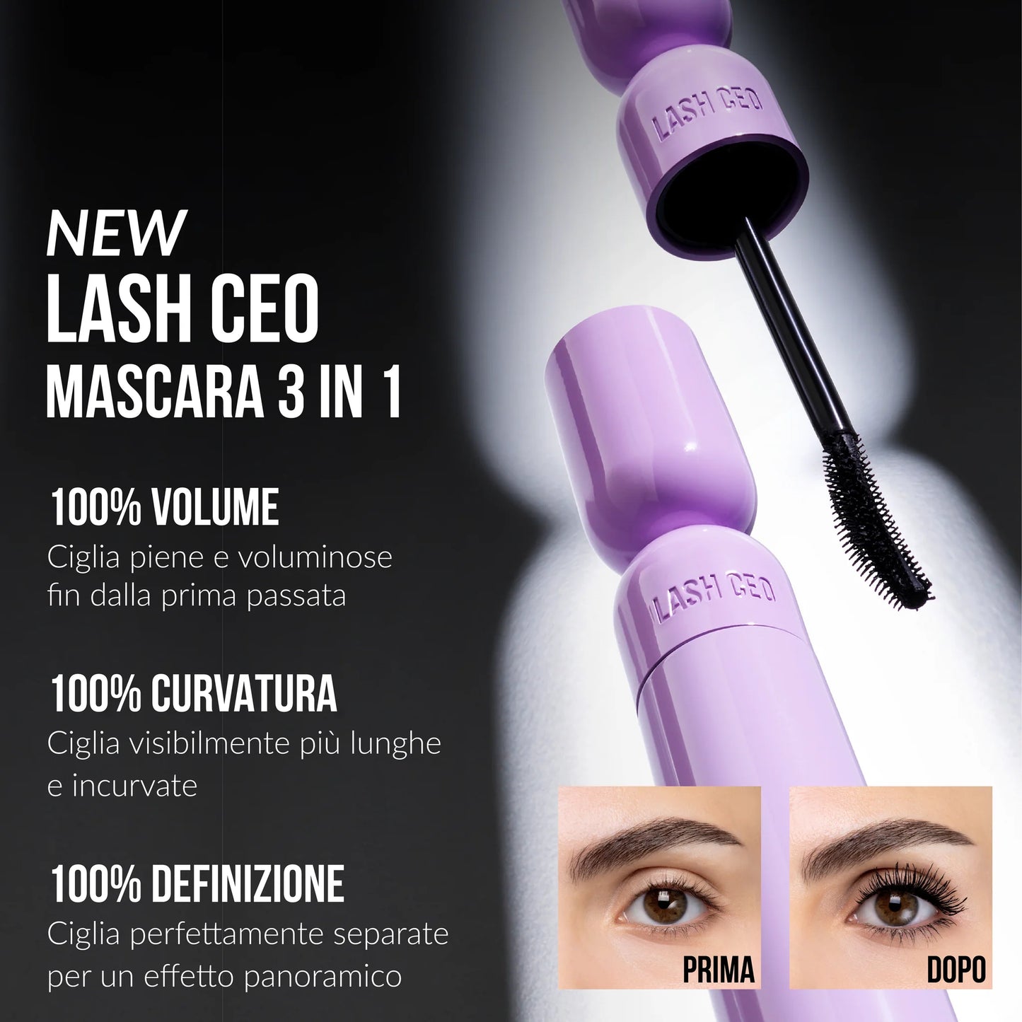 LASH CEO | Mascara 3 in 1