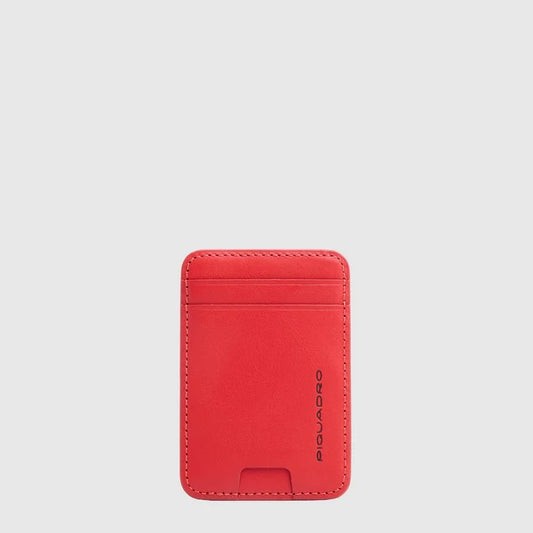 PORTACARTE DI CREDITO IN PELLE MAGSAFE