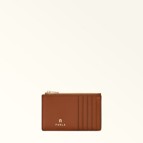 PORTA CARTE CON ZIP CAMELIA | M