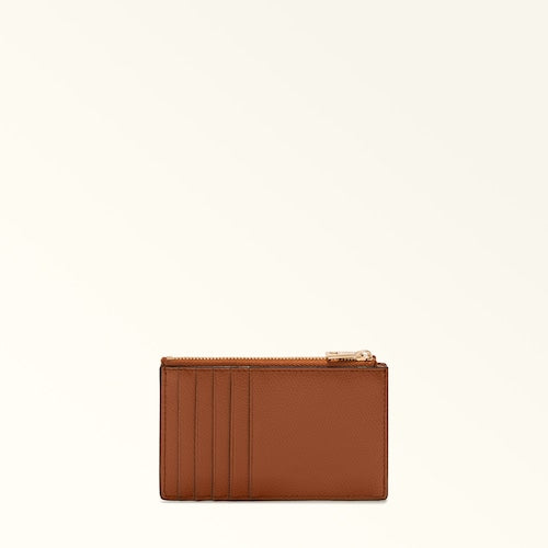 PORTA CARTE CON ZIP CAMELIA | M