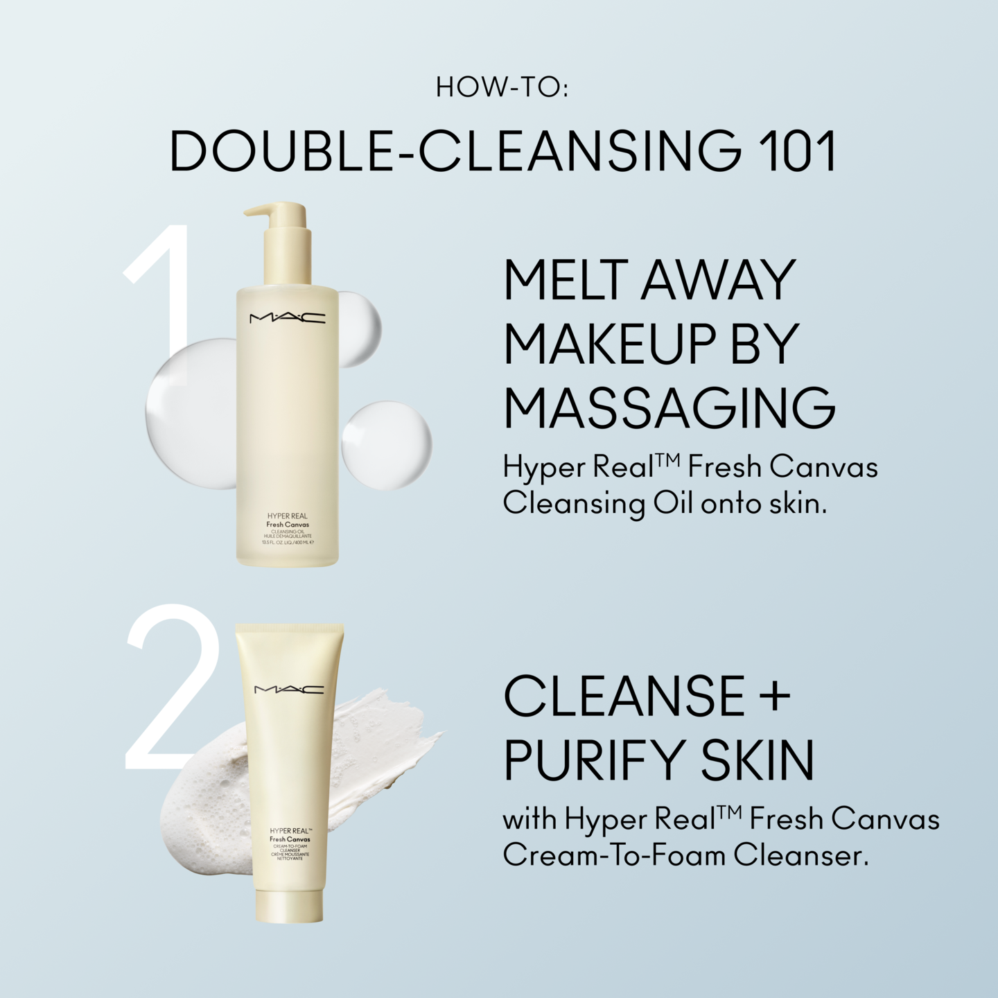 HYPER REAL FRESH CANVAS CREAM-TO-FOAM CLEANSER
