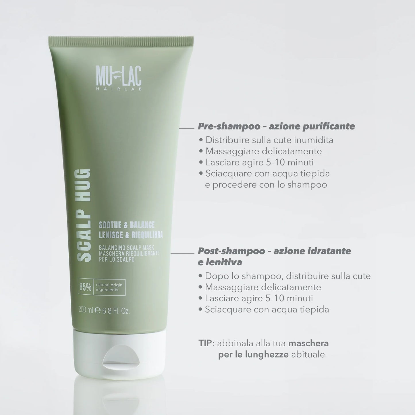 SCALP HUG | SHAMPOO RIEQUILIBRANTE LENITIVO